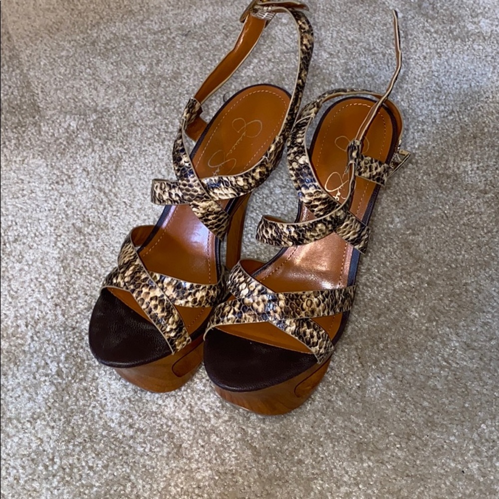 Heel sandals